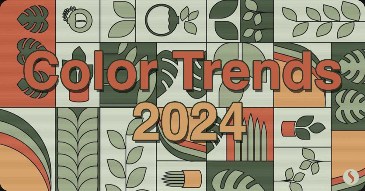 color trends for 2024 graphic design
