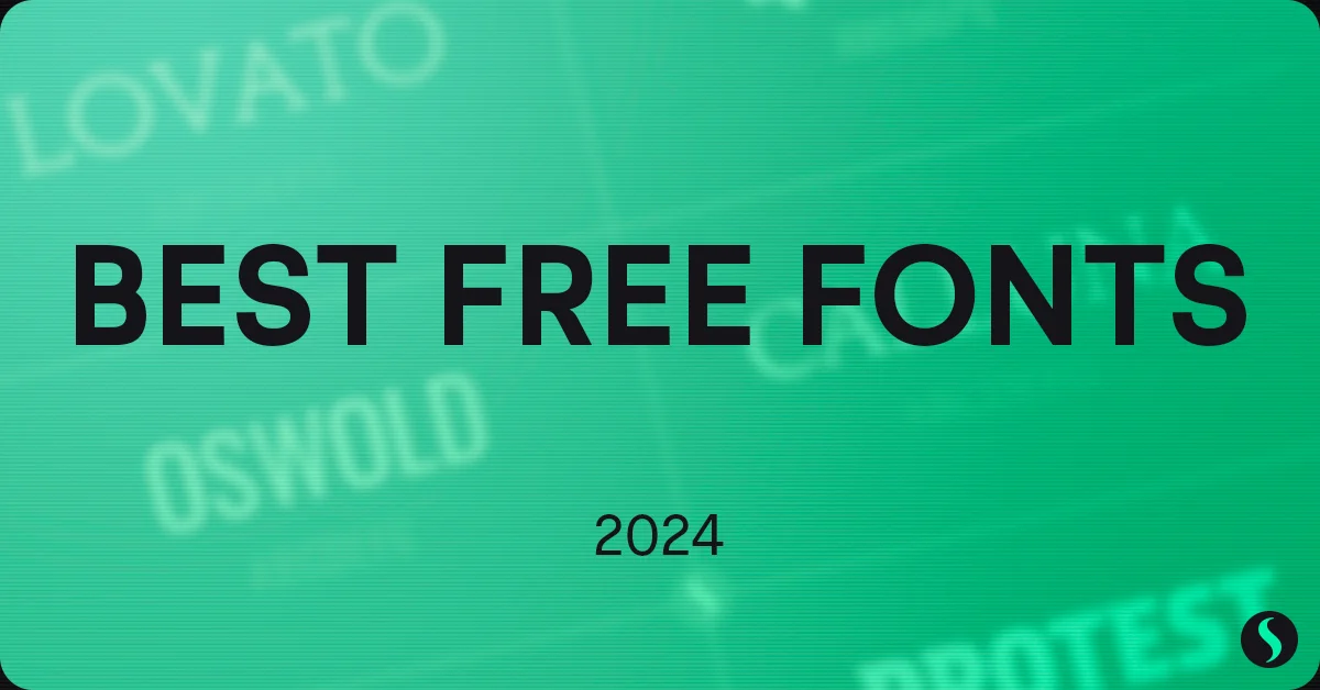 free fonts 2024
