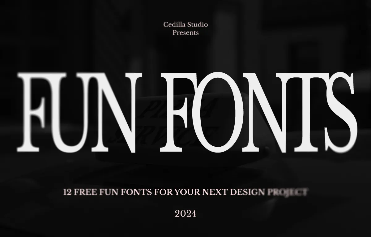 12 Free Fun Fonts