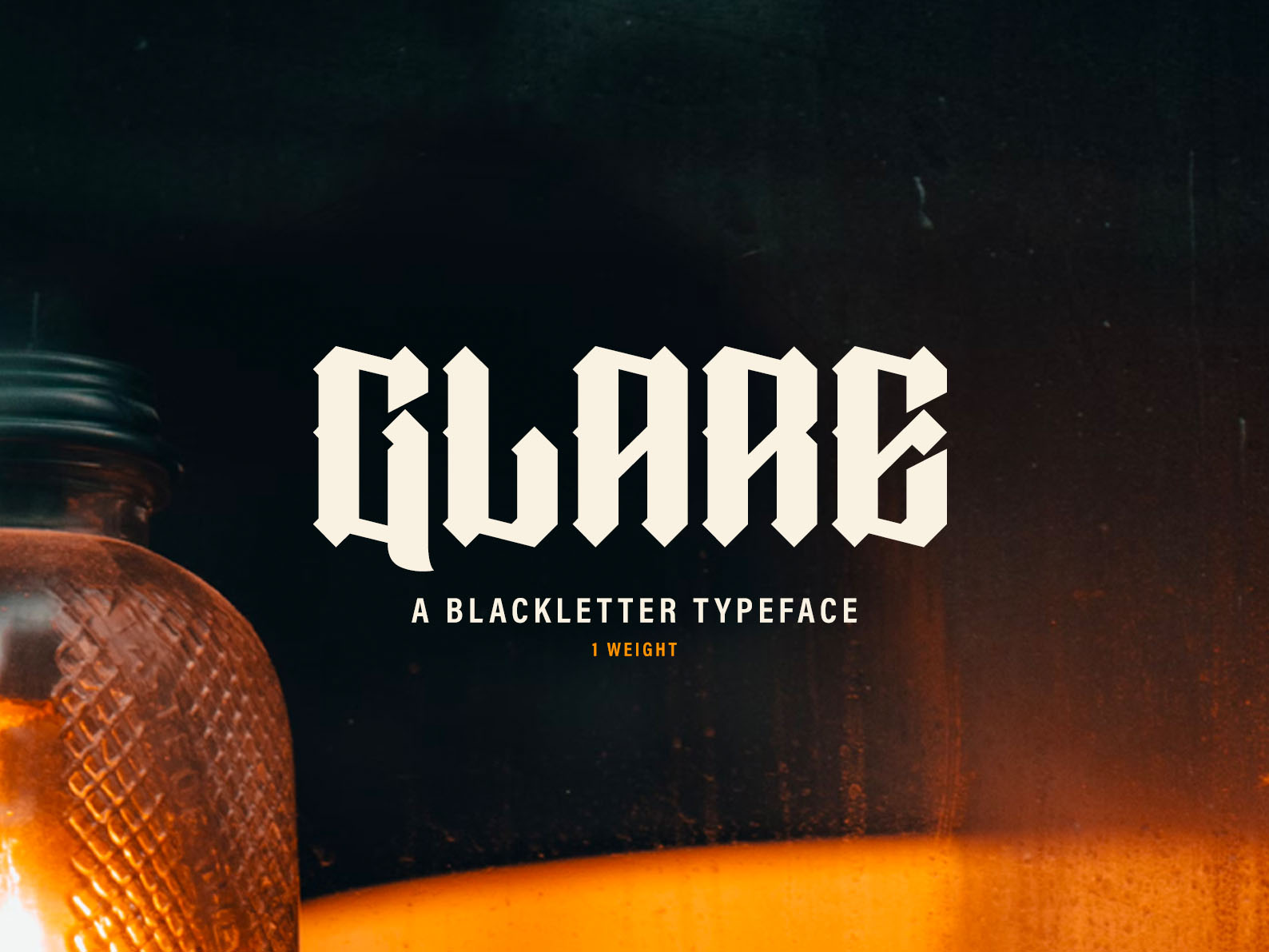 Introducing CS Glare font