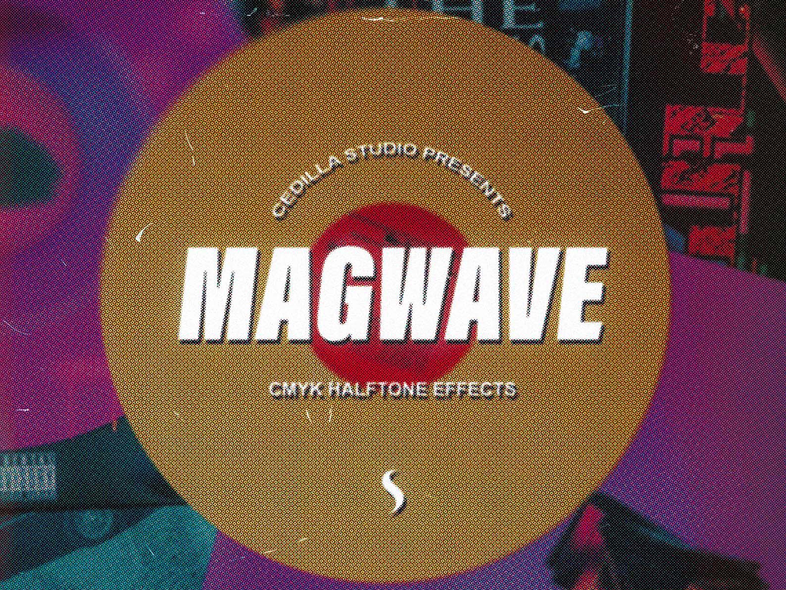 magwave photoshop cmyk halftone effect generator